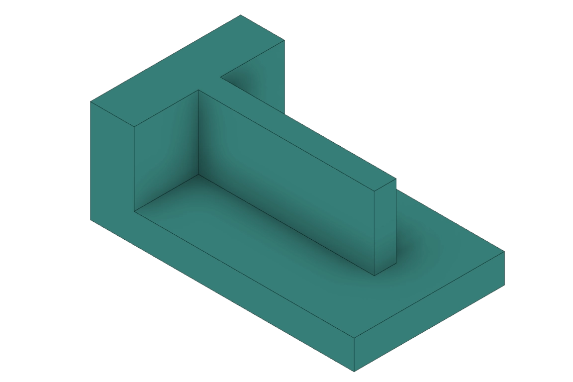 Riktlinjebild för FDM (Fused Deposition Modeling): Minsta väggtjocklek (utan stöd)